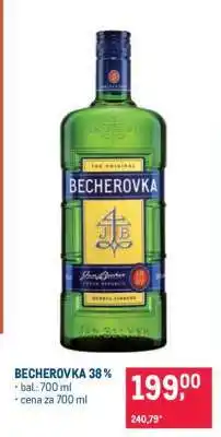 Makro Becherovka 38 % nabídka