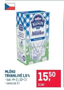 Makro Mléko trvanlivé 1,5 % nabídka