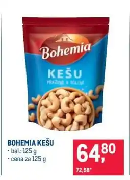 Makro Bohemia kešu nabídka