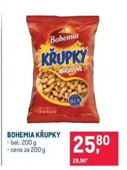 Makro Bohemia křupky nabídka
