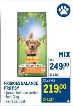Makro FRISKIES BALANCE PRO PSY nabídka