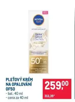 Makro PLEŤOVÝ KRÉM NA OPALOVÁNÍ OF50 nabídka