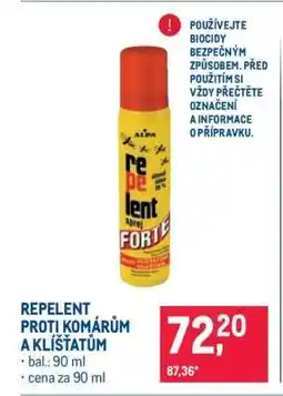 Makro Repelent proti komárům a klíšťatům nabídka