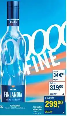 Makro Finlandia Vodka 40 % nabídka