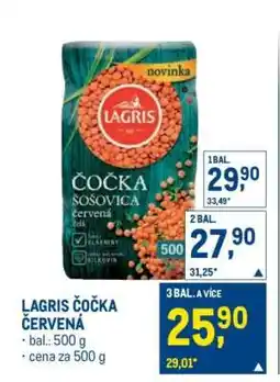 Makro Lagris Čočka červená nabídka