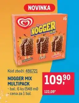 Makro Nogger mix multipack nabídka