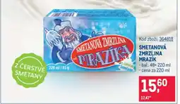 Makro SMETANOVÁ ZMRZLINA MRAZÍK nabídka