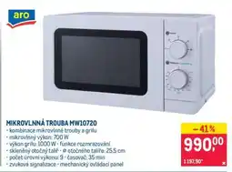 Makro MIKROVLNNÁ TROUBA MW10720 nabídka
