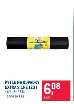 Makro Pytle na odpadky extra silné 120 l nabídka