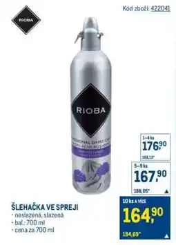 Makro Šlehačka ve spreji nabídka