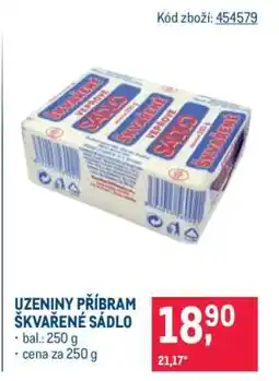 Makro UZENINY PŘÍBRAM ŠKVAŘENÉ SÁDLO nabídka