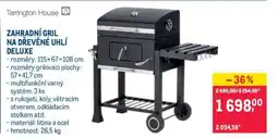 Makro ZAHRADNÍ GRIL NA DŘEVĚNÉ UHLÍ DELUXE nabídka