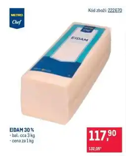 Makro Eidam 30 % nabídka