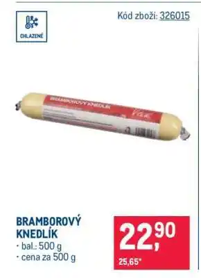 Makro Bramborový knedlík nabídka