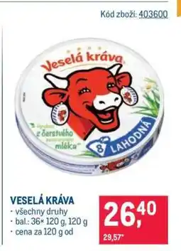 Makro Veselá kráva nabídka