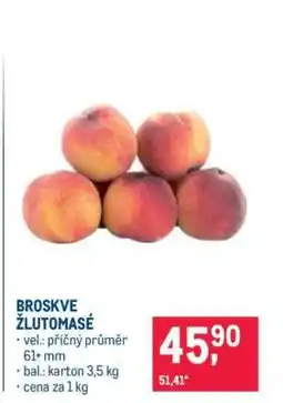 Makro Broskve žlutomasé nabídka