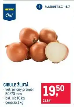 Makro Cibule žlutá nabídka