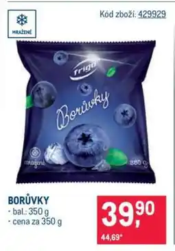 Makro Borůvky nabídka