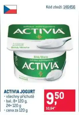 Makro Activia jogurt nabídka
