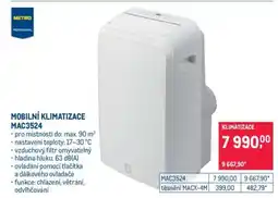 Makro MOBILNÍ KLIMATIZACE MAC3524 nabídka