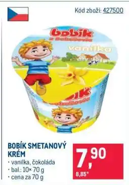 Makro BOBÍK - smetanový krém nabídka