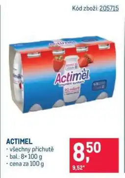 Makro Actimel nabídka