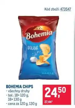 Makro Bohemia chips nabídka