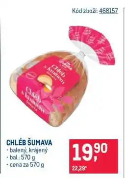 Makro Chléb Šumava nabídka