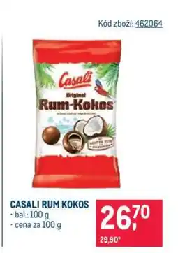 Makro Casali Rum-Kokos nabídka