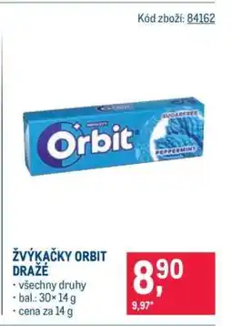 Makro ŽVÝKAČKY ORBIT DRAŽÉ nabídka