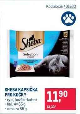 Makro Sheba Kapsička pro kočky nabídka