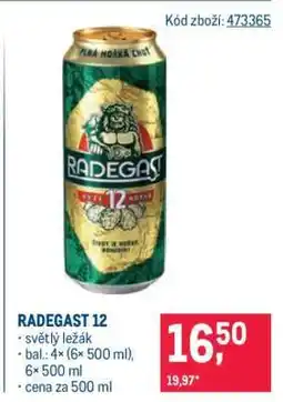 Makro RADEGAST 12 nabídka
