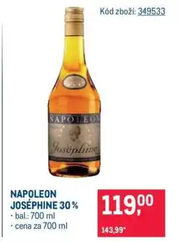 Makro Napoleon Josephine 30% nabídka