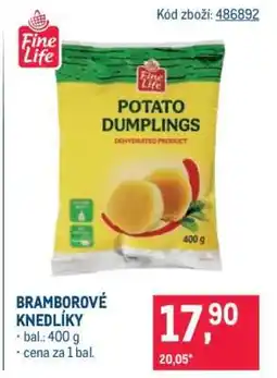 Makro Bramborové knedlíky nabídka