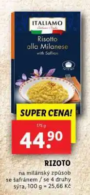 Lidl ITALIAMO Risotto alla Milanese nabídka