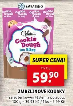Lidl Gelatelli Cookie Dough Ice Bites nabídka