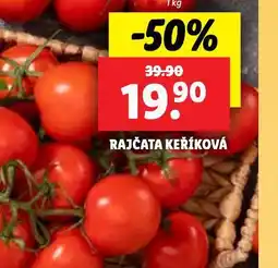 Lidl Rajčata keříková nabídka