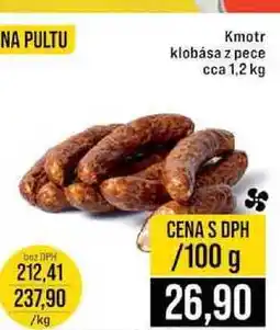 Jip Kmotr klobása z pece cca 1,2 kg 100g nabídka