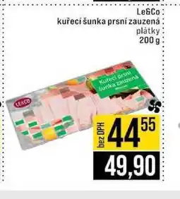 Jip Le&Co kuřecí šunka prsní zauzená plátky 200 g nabídka