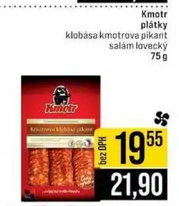Jip Kmotr plátky klobása kmotrova pikant salám lovecký 75g nabídka