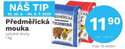 Konzum Předměřická mouka nabídka