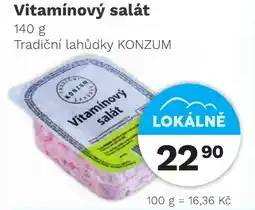 Konzum Vitamínový salát nabídka