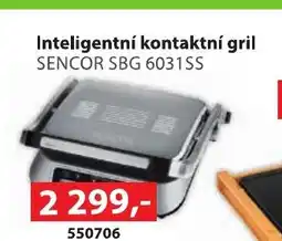 Konzum Inteligentní kontaktní gril SENCOR SBG 6031SS nabídka