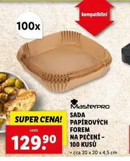 Lidl Sada papírových forem na pečení nabídka