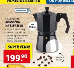 Lidl Konvička na espresso nabídka