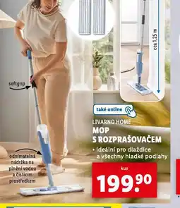 Lidl Mop s rozprašovačem nabídka