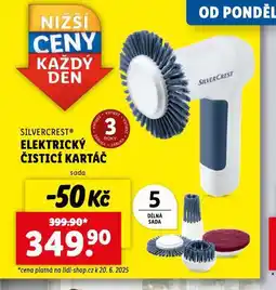 Lidl Elektrický čistící kartáč nabídka