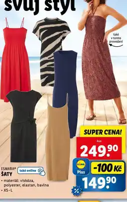 Lidl Šaty nabídka