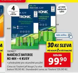 Lidl Nabíjecí baterie nabídka