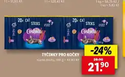 Lidl Coshida tyčinky pro kočky nabídka